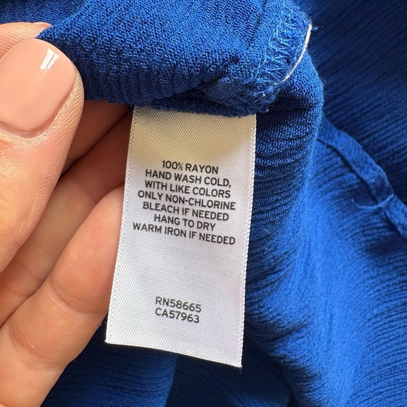 Treasure and Bond Blue Maxi Dress - Picture 6 of 7